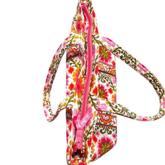 VERA BRADLEY Double Strap Tote Retired Folkloric Pattern Near Mint Super Clean - Picture 11 of 13